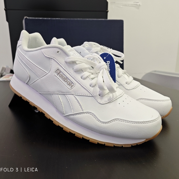 Brand New Reebok Classic Harman Run S Ortholite Running Shoe Men's White 11. 5 - Picture 2 of 7